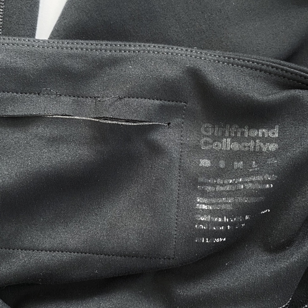 Girlfriend Collective Black High Waisted Leggings - Picture 5 of 5